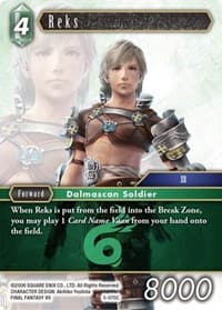 Reks - Opus V - Final Fantasy TCG card