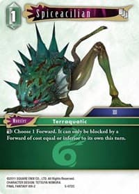 Spiceacilian - Opus V - Final Fantasy TCG card