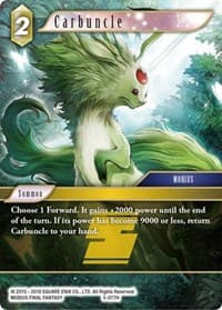 Carbuncle - Opus V - Final Fantasy TCG card