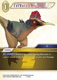 Cockatrice EX - Opus V - Final Fantasy TCG card