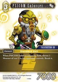 PSICOM Enforcer - Opus V - Final Fantasy TCG card