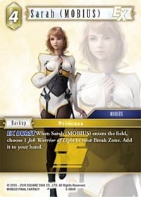 Sarah (MOBIUS) EX - Opus V - Final Fantasy TCG card