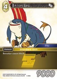 Berserker - Opus V - Final Fantasy TCG card