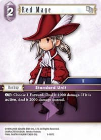 Red Mage (Luneth) - Opus V - Final Fantasy TCG card