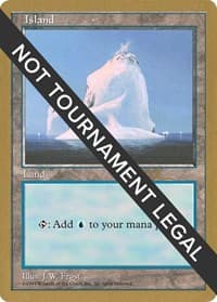 Island (428) - 1997 Paul McCabe (5ED) - World Championship Decks - Magic: The Gathering card
