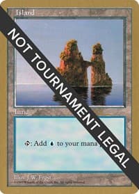 Island (427) - 1997 Paul McCabe (5ED) - World Championship Decks - Magic: The Gathering card