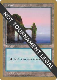Island (425) - 1997 Paul McCabe (5ED) - World Championship Decks - Magic: The Gathering card
