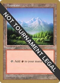Mountain (431) - 1997 Paul McCabe (5ED) - World Championship Decks - Magic: The Gathering card