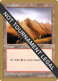 Mountain (432) - 1997 Paul McCabe (5ED) - World Championship Decks - Magic: The Gathering card