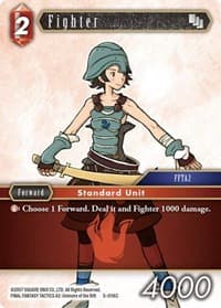 Fighter - Opus V - Final Fantasy TCG card