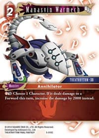 Manasvin Warmech - Opus V - Final Fantasy TCG card