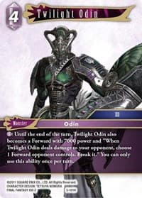 Twilight Odin - Opus V - Final Fantasy TCG card