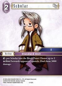 Scholar (Luneth) - Opus V - Final Fantasy TCG card