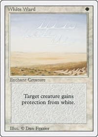 White Ward - Revised Edition - Magic: The Gathering card