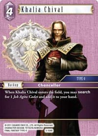 Khalia Chival - Opus V - Final Fantasy TCG card
