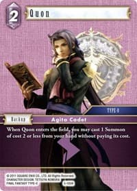 Quon - Opus V - Final Fantasy TCG card