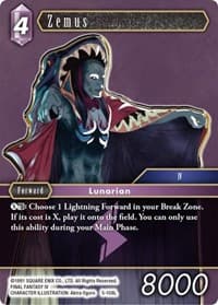 Zemus - Opus V - Final Fantasy TCG card