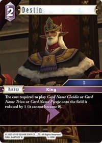 Destin - Opus V - Final Fantasy TCG card