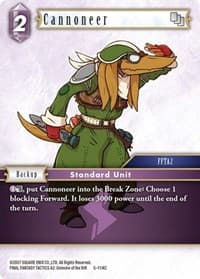 Cannoneer - Opus V - Final Fantasy TCG card