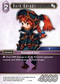 Dark Knight (Refia) - Opus V - Final Fantasy TCG card