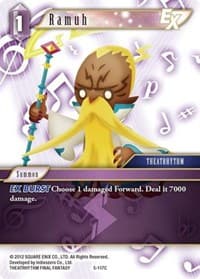 Ramuh EX - Opus V - Final Fantasy TCG card
