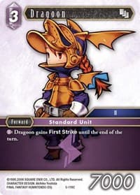 Dragoon (Refia) - Opus V - Final Fantasy TCG card