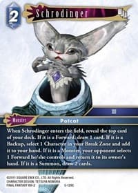 Schrodinger - Opus V - Final Fantasy TCG card