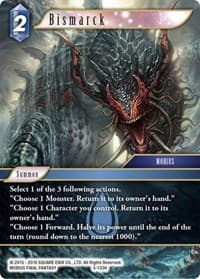 Bismarck - Opus V - Final Fantasy TCG card