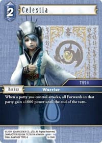 Celestia - Opus V - Final Fantasy TCG card