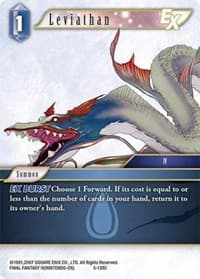Leviathan EX - Opus V - Final Fantasy TCG card