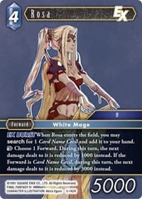 Rosa EX - Opus V - Final Fantasy TCG card