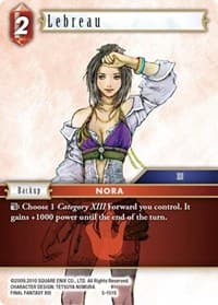 Lebreau - Opus V - Final Fantasy TCG card
