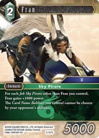 Fran - Opus V - Final Fantasy TCG card