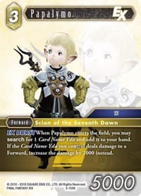 Papalymo EX - Opus V - Final Fantasy TCG card