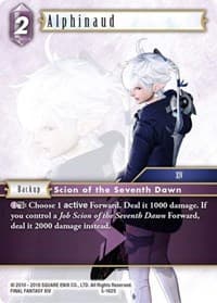 Alphinaud - Opus V - Final Fantasy TCG card