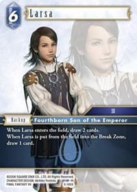 Larsa - Opus V - Final Fantasy TCG card