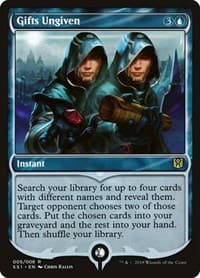 Gifts Ungiven - Signature Spellbook: Jace - Magic: The Gathering card