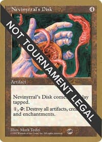 Nevinyrral's Disk - 1997 Paul McCabe (5ED) (SB) - World Championship Decks - Magic: The Gathering card