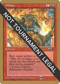 Pillage - 1997 Paul McCabe (ALL) (SB) - World Championship Decks - Magic: The Gathering card