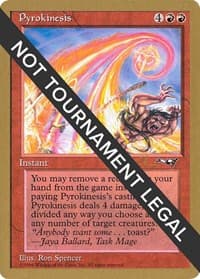 Pyrokinesis - 1997 Paul McCabe (ALL) - World Championship Decks - Magic: The Gathering card