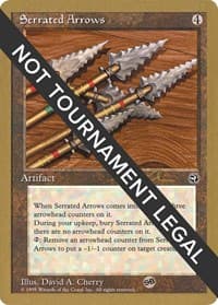 Serrated Arrows - 1997 Paul McCabe (HML) (SB) - World Championship Decks - Magic: The Gathering card