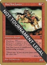 Suq'Ata Lancer - 1997 Paul McCabe (VIS) - World Championship Decks - Magic: The Gathering card