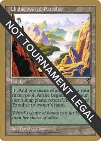 Undiscovered Paradise - 1997 Paul McCabe (VIS) - World Championship Decks - Magic: The Gathering card