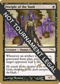 Disciple of the Vault - 2004 Aeo Paquette (MRD) - World Championship Decks - Magic: The Gathering card
