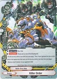 Killer Order - Annihilate! Great Demonic Dragon!! - Future Card BuddyFight card