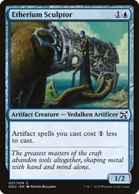 Etherium Sculptor - Duel Decks: Elves vs. Inventors - Magic: The Gathering card
