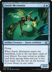 Faerie Mechanist - Duel Decks: Elves vs. Inventors - Magic: The Gathering card