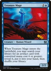 Treasure Mage - Duel Decks: Elves vs. Inventors - Magic: The Gathering card