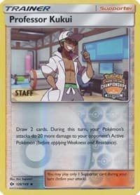 Professor Kukui - 128/149 (Regional Championships) [Staff] - League & Championship Cards - Pokemon card
