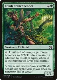 Elvish Branchbender - Duel Decks: Elves vs. Inventors - Magic: The Gathering card